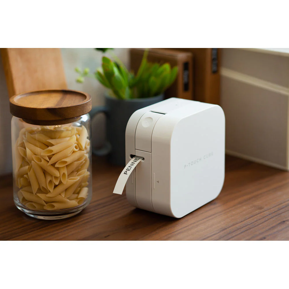 Brother P-touch CUBE Bluetooth Label Maker (White) - Image 4
