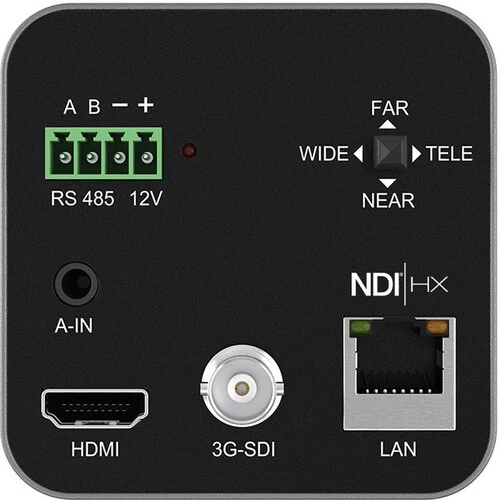 BZBGEAR 1080p HDMI/SDI/IP & NDI HX Box Camera with 20x Zoom & Audio Input - Image 4
