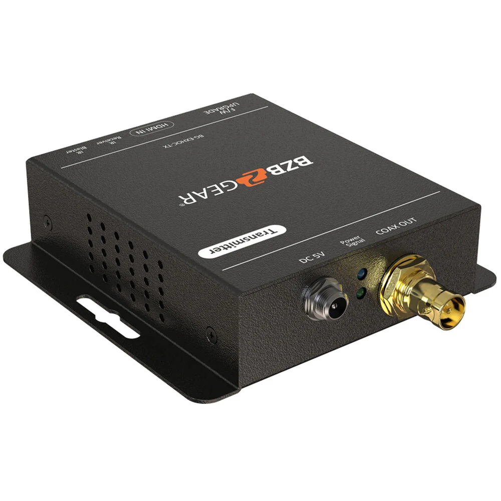 BZBGear 4K HDMI 2.0 Extender over Single Coaxial Cable with Bidirectional IR - Image 2