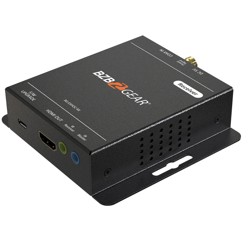BZBGear 4K HDMI 2.0 Extender over Single Coaxial Cable with Bidirectional IR - Image 5