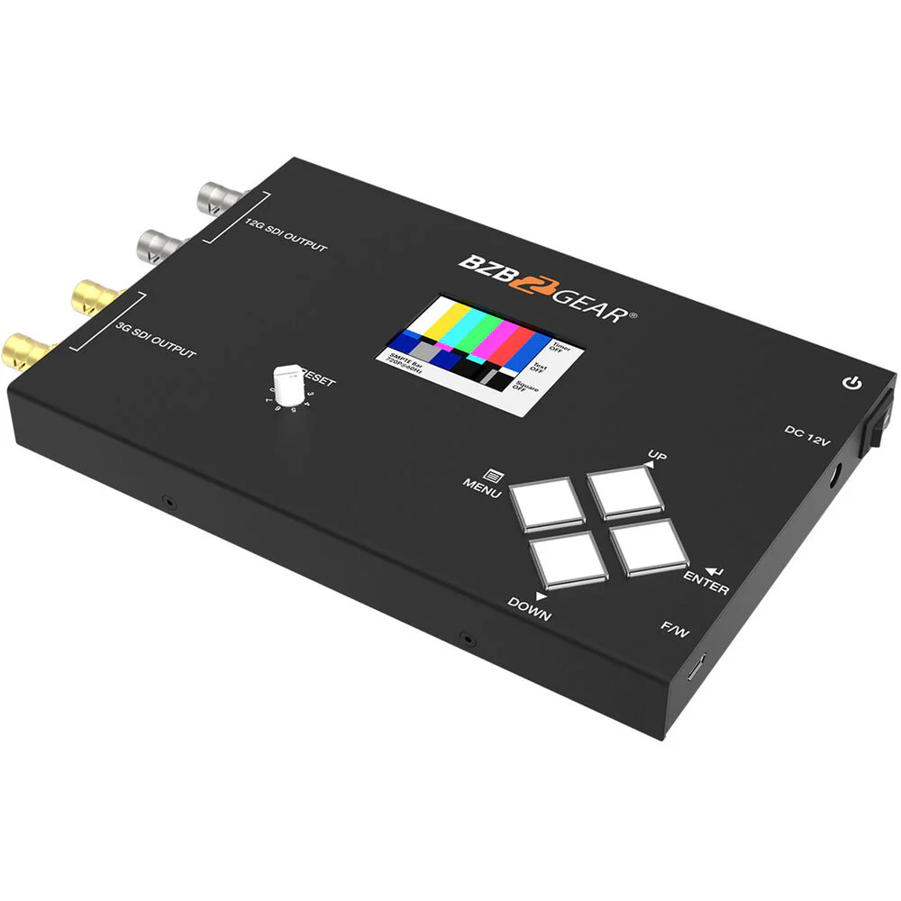 BZBGEAR 4K UHD 12G SDI Video G2 Test Pattern Generator - Image 5
