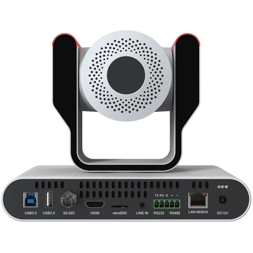 BZBGEAR Live Streaming NDI|HX3 PTZ Camera with Auto-Tracking, Tally & 12x Zoom (White) - Image 3
