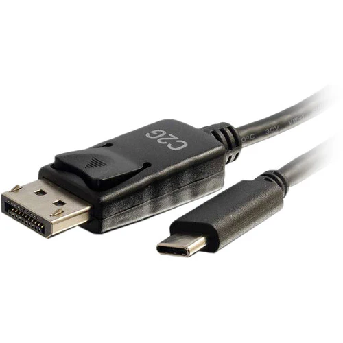 C2G USB Type-C to DisplayPort Adapter Cable (Black, 3')