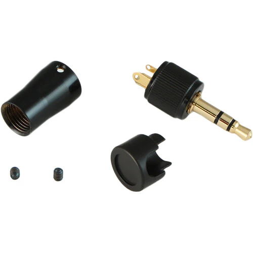 Cable Techniques CT-LPS-T35L-K Low-Profile Right-Angle 3.5mm TRS Screw-Locking Connector (Black) - Image 4
