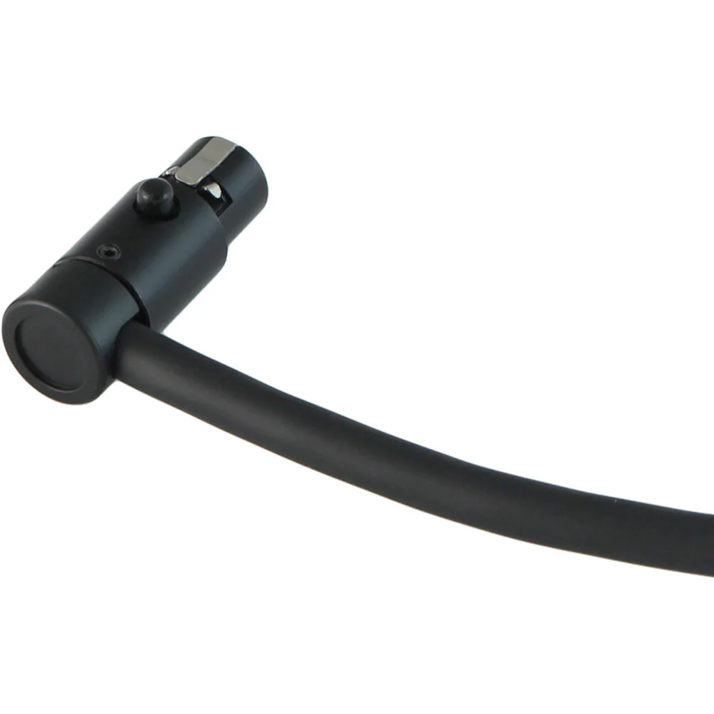 Cable Techniques LPS Low-Profile Right-Angle TA4F Connector (Large Outlet, Black Cap) - Image 5