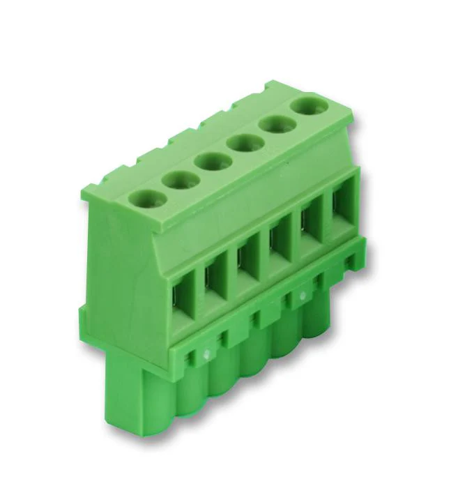 CAMDENBOSS CTB92VG/2S Pluggable Terminal Block, 5 mm, 2 Ways, 30 AWG, 12 AWG, 2.5 mm�, Screw