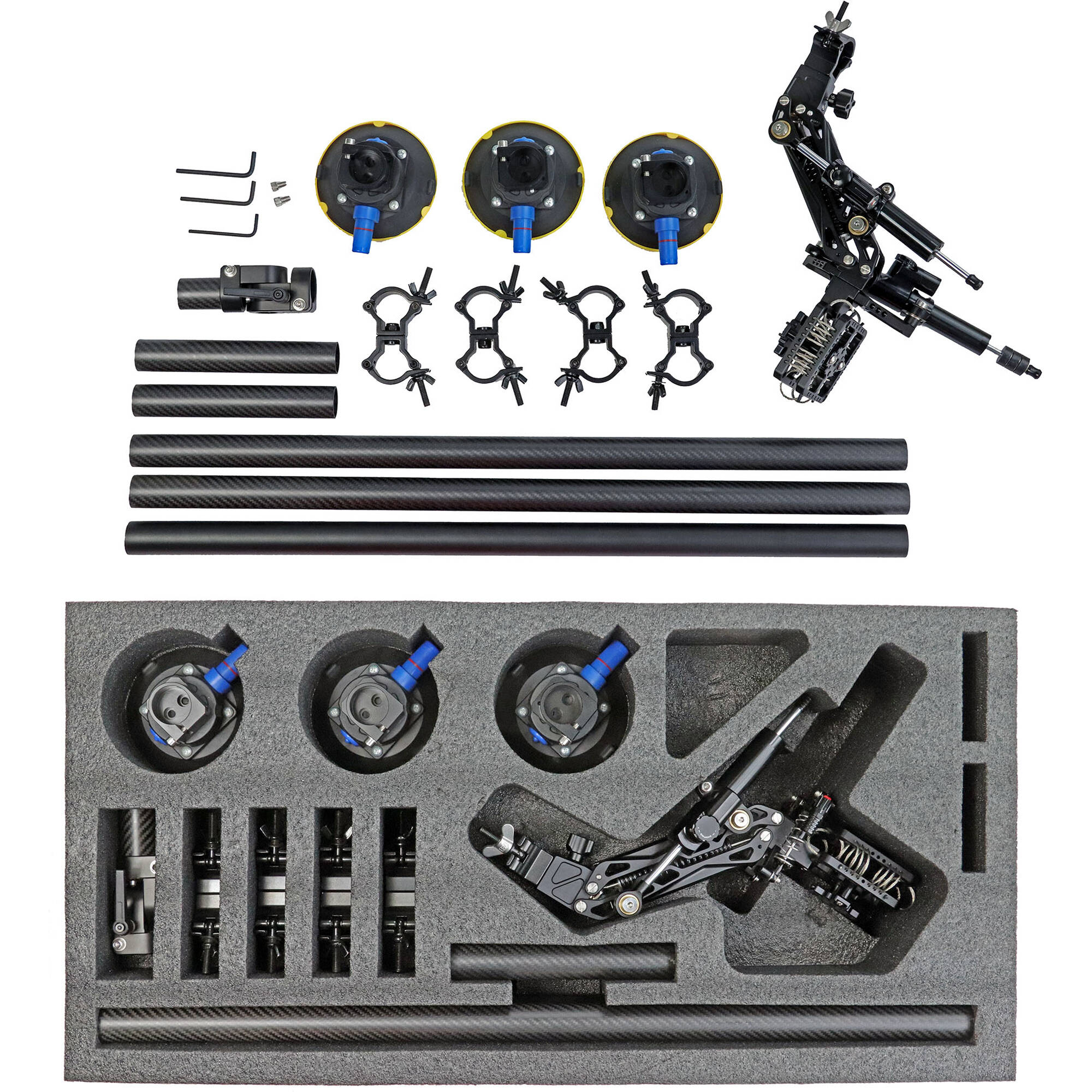 CAME-TV GS11 Camera Stabilizer Arm with Suction Mount Kit (2 to 22 lb Load) - Image 5