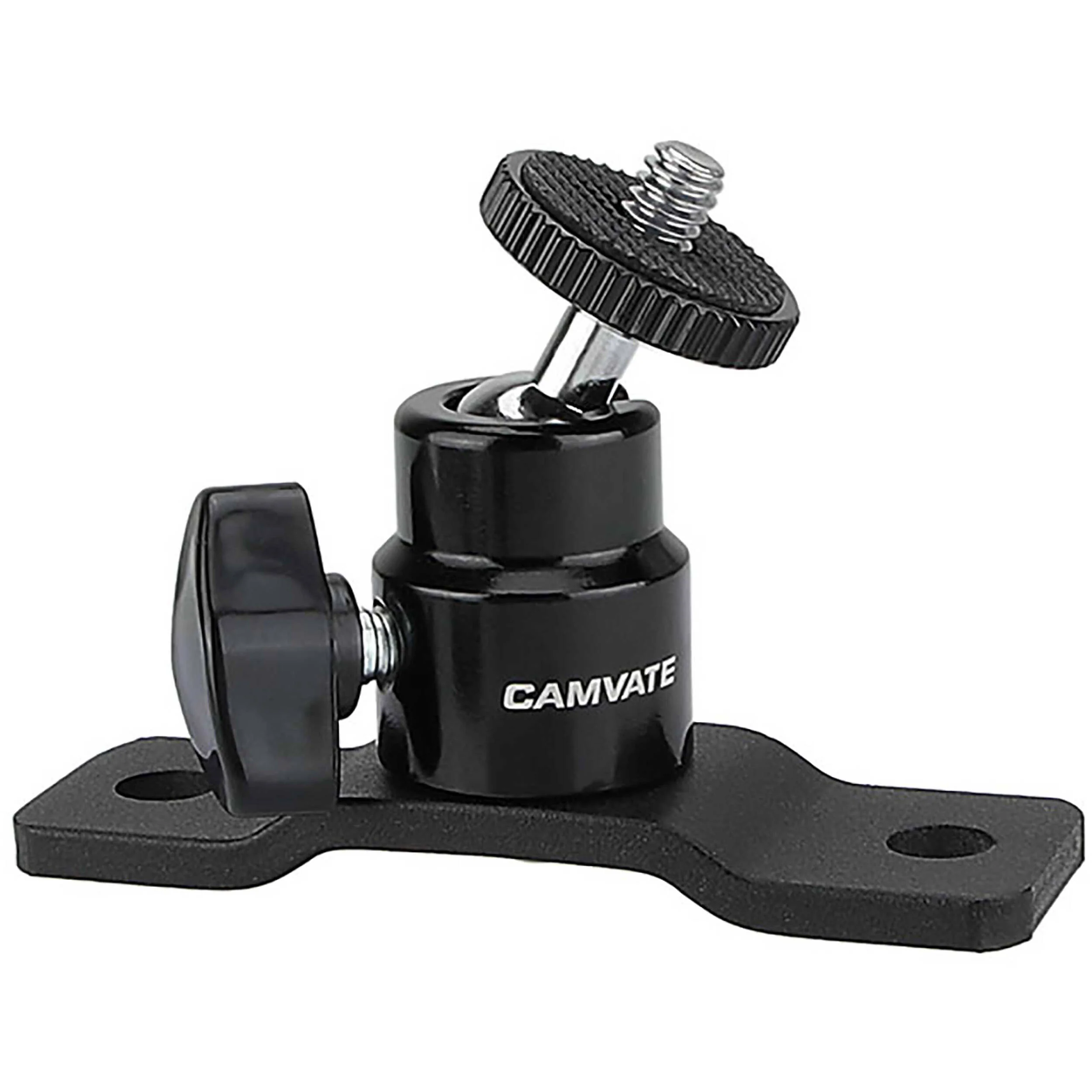 CAMVATE 1/4"-20 Ball Head with Bottom Pedestal Mount for Monitor/Surveillance System Support - Image 5