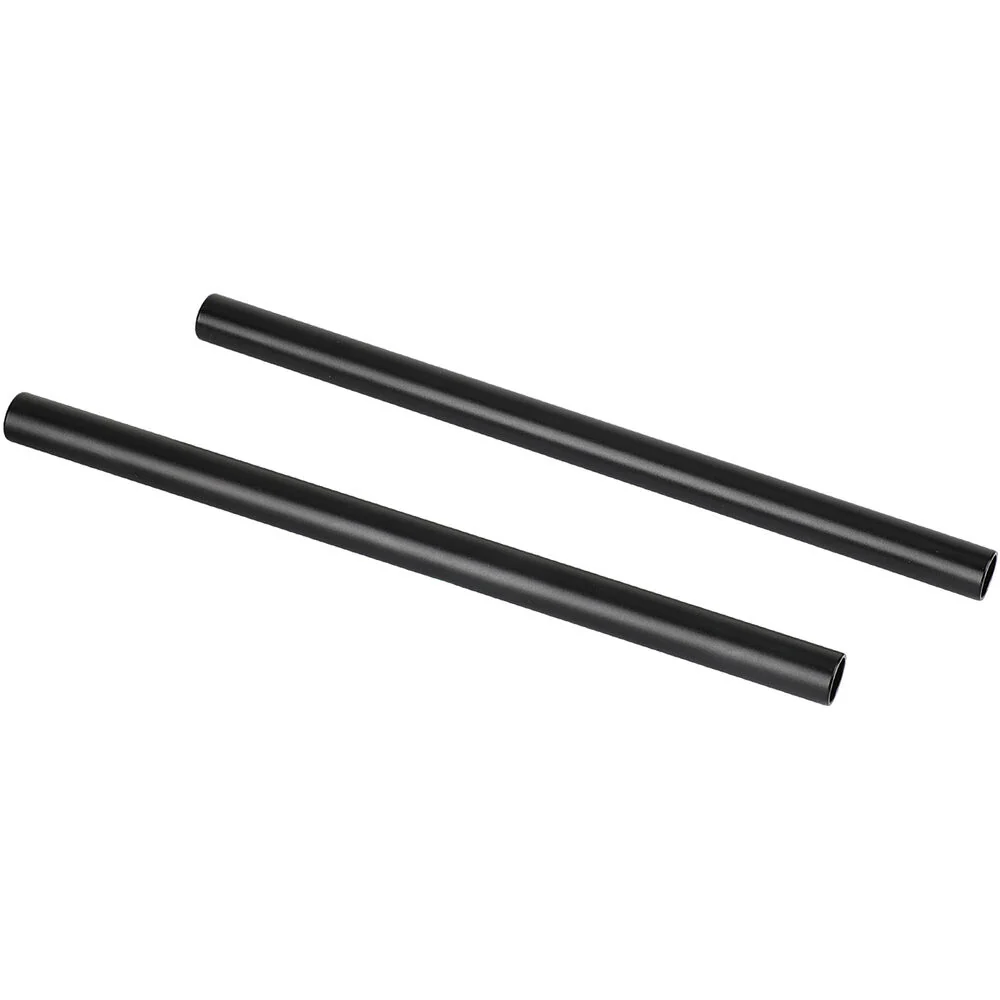 CAMVATE 15mm Aluminum Rod with Anodized 12mm Threaded Ends (Pair, 9.84") - Image 3