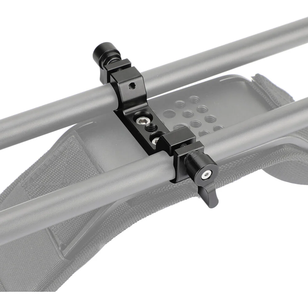 CAMVATE 15mm Dual-Rod Clamp with 1/4"- 20 Accessory Mounting Holes - Image 6