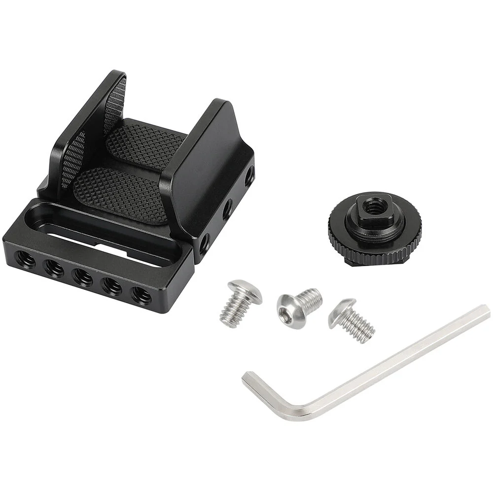 CAMVATE Adjustable SSD Hard Drive Clamp with Cold Shoe Adapter for Blackmagic Micro Converter - Image 6