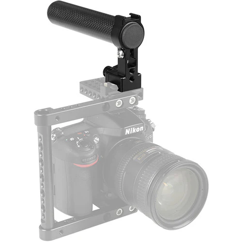 CAMVATE Carbon Fiber Top Handle Grip with Cold Shoe and QR NATO Rail Clamp - Image 6