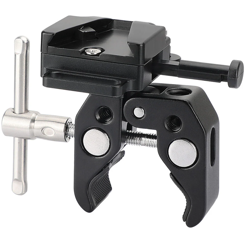 CAMVATE Crab Clamp with Mini V-Lock Quick Release and Belt Clip - Image 3