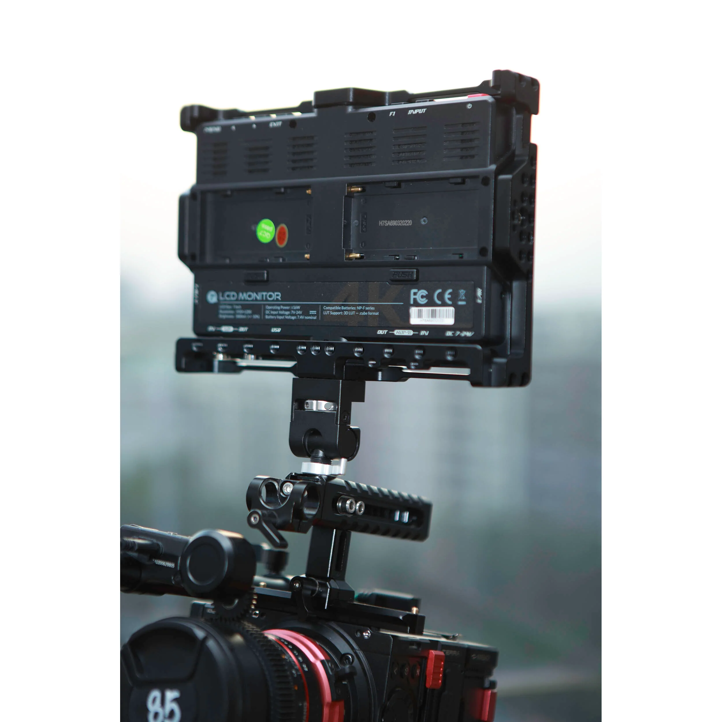 CAMVATE Full Monitor Cage for Lilliput H7/H7S 7" 4K - Image 7