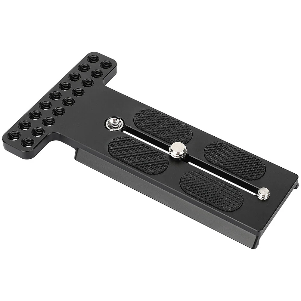 CAMVATE Manfrotto-Type Sliding Quick Release Camera Plate with 1/4"-20 Threads - Image 3