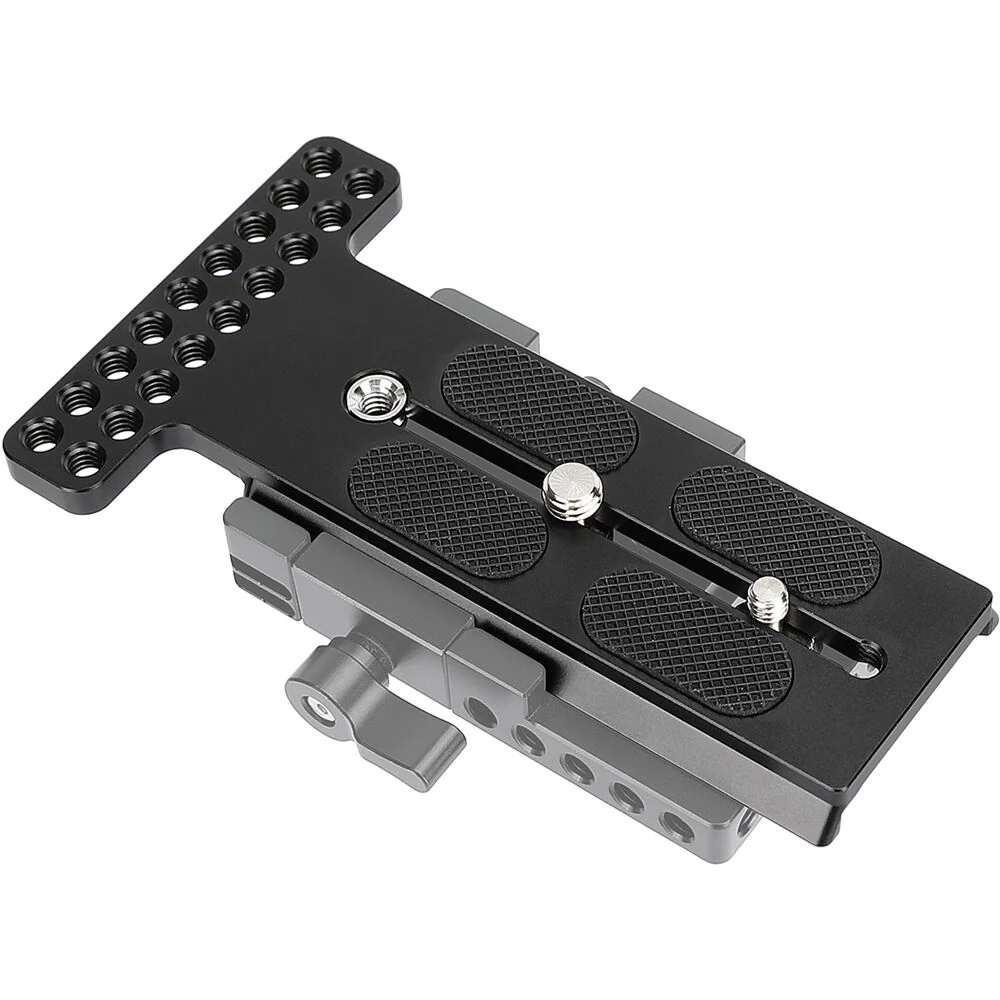 CAMVATE Manfrotto-Type Sliding Quick Release Camera Plate with 1/4"-20 Threads - Image 7