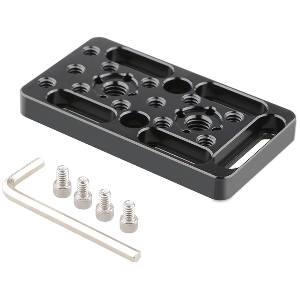 CAMVATE Mounting Cheese Plate with ARRI Accessory Mounts - Image 4