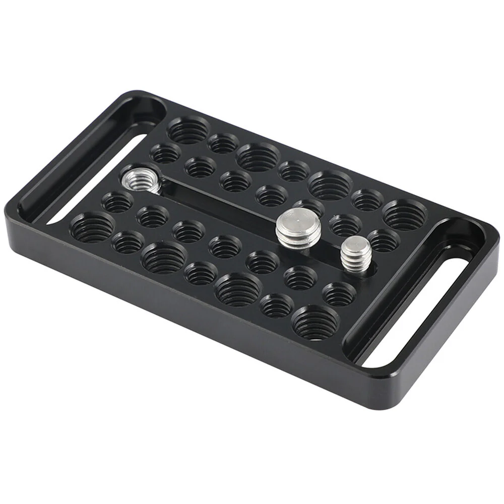CAMVATE Multipurpose Cheese Plate with 1/4"-20 & 3/8"-16 Threads - Image 2