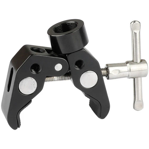 CAMVATE Multipurpose Super Crab Clamp with 1/4"-20 Male to 5/8"-27 Female Adapter - Image 3
