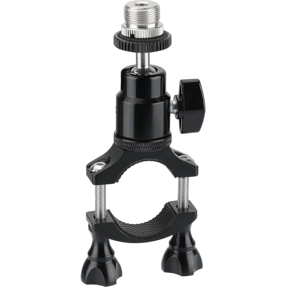 CAMVATE Rod Clamp Mount Holder with Adjustable Ball Head & 5/8" Mounting Screw - Image 5