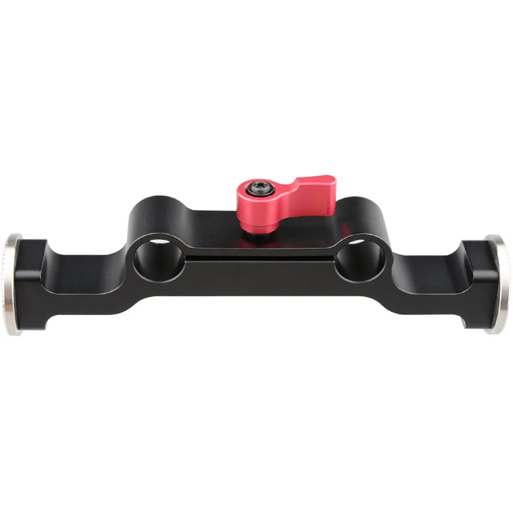 CAMVATE Rod Clamp with 60mm Arri Rosette Adapter (Red Wingnut) - Image 2