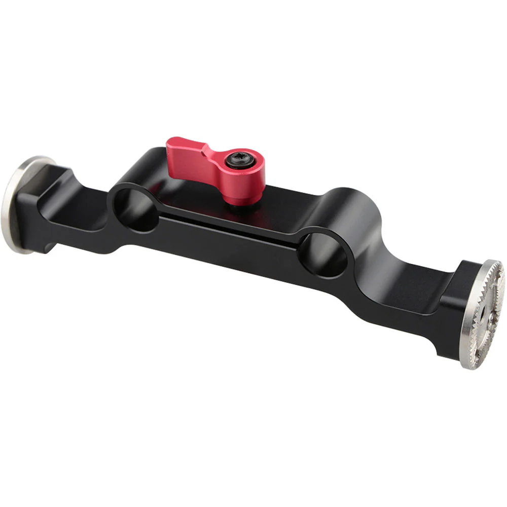 CAMVATE Rod Clamp with 60mm Arri Rosette Adapter (Red Wingnut) - Image 4