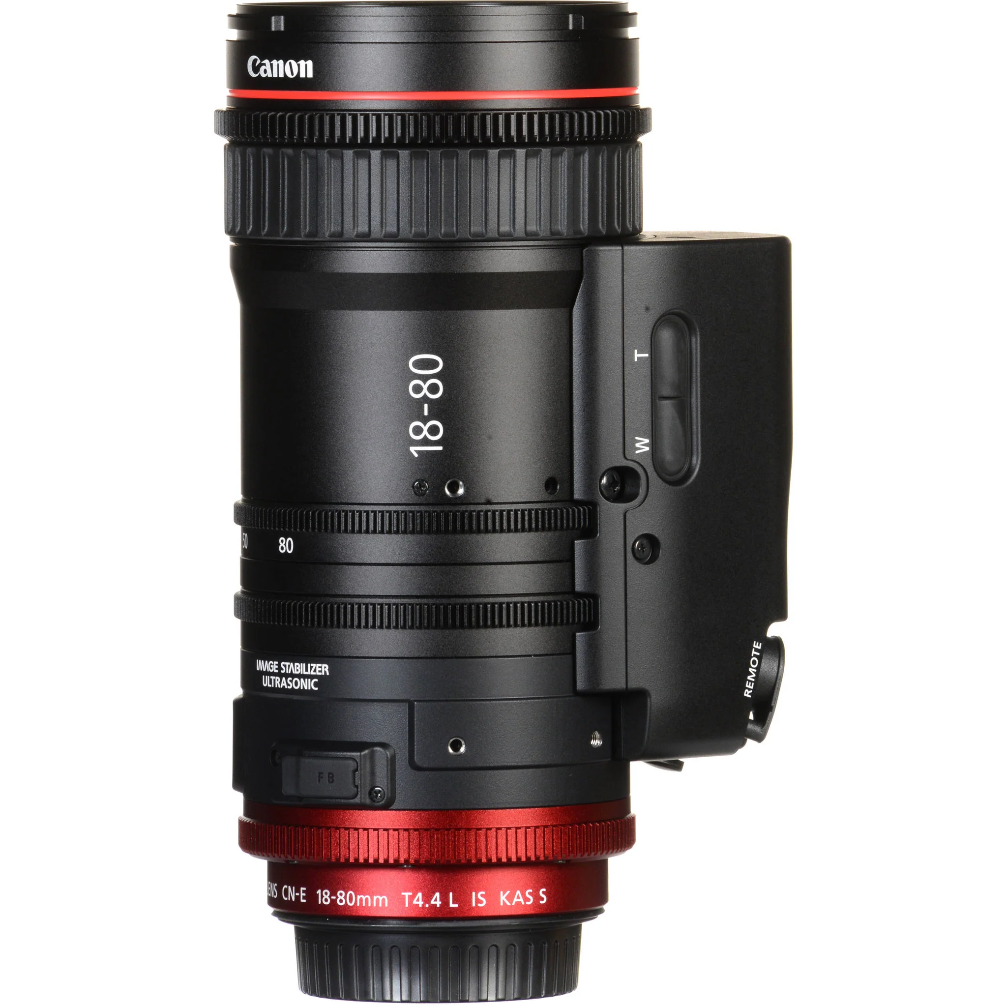 Canon CN-E 18-80mm T4.4 COMPACT-SERVO Cinema Zoom Lens (EF Mount) - Image 16