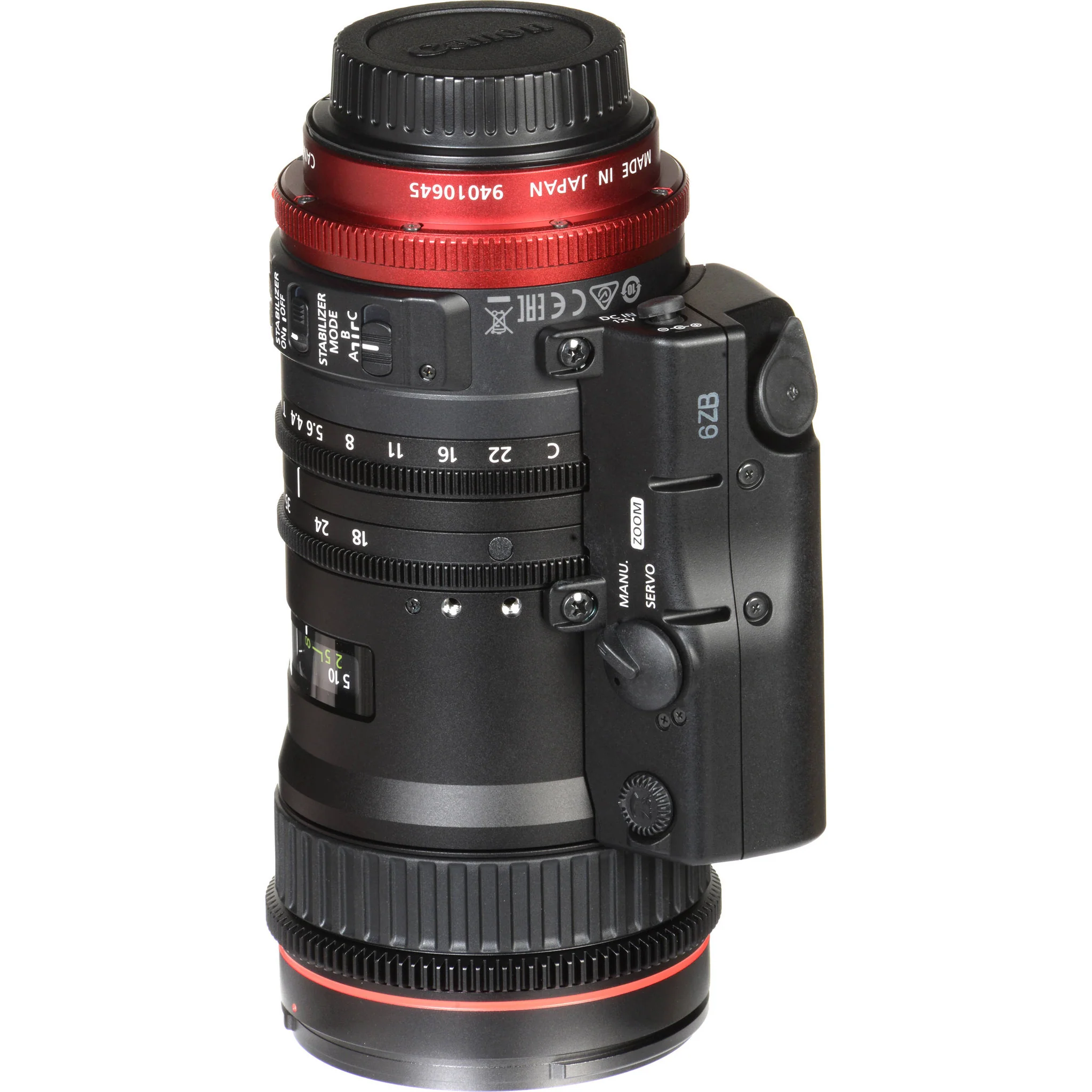 Canon CN-E 18-80mm T4.4 COMPACT-SERVO Cinema Zoom Lens (EF Mount) - Image 18