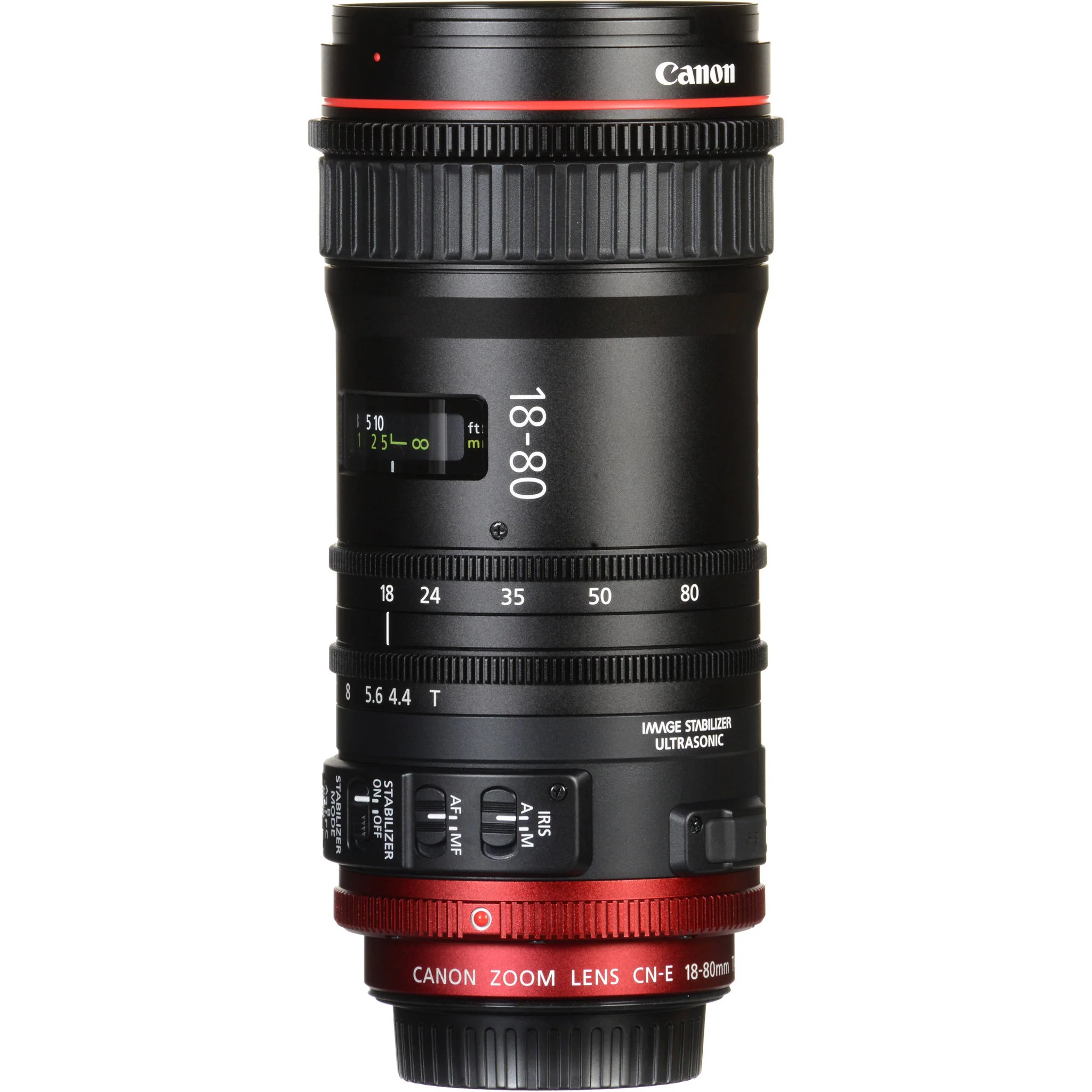 Canon CN-E 18-80mm T4.4 COMPACT-SERVO Cinema Zoom Lens (EF Mount) - Image 8