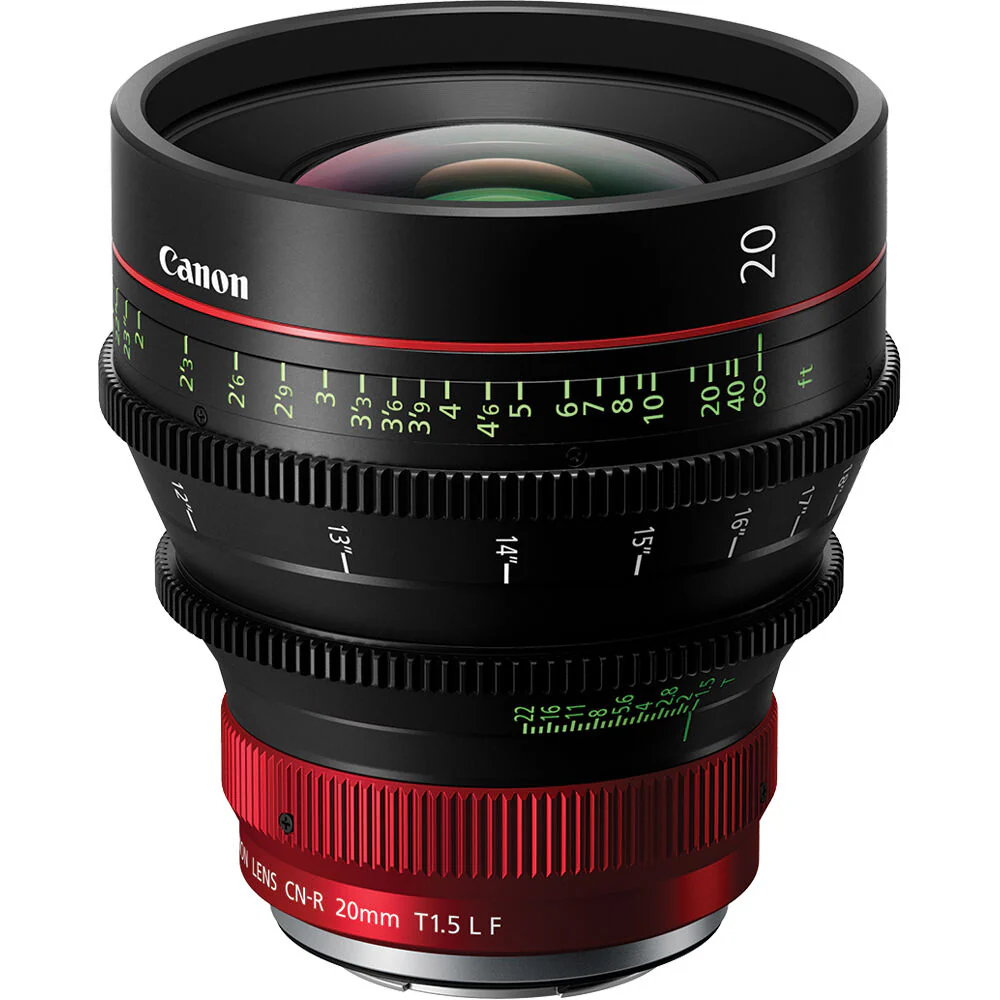 Canon CN-R 20mm T1.5 L F Cinema Prime Lens (Canon RF) - Image 2