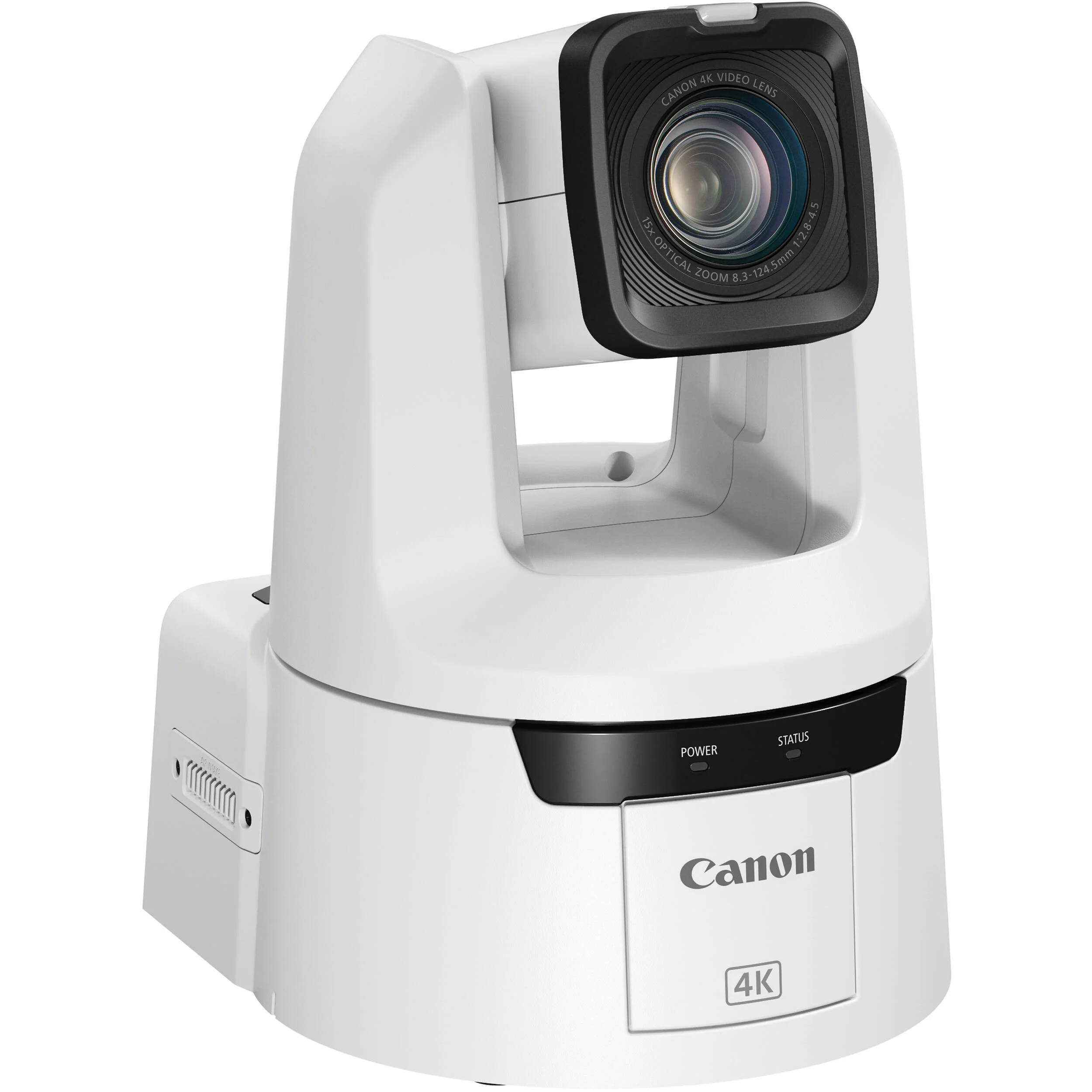 Canon CR-N500 4K NDI 15x Zoom PTZ 3-Camera Kit with Touchscreen Controller (Titanium White) - Image 2