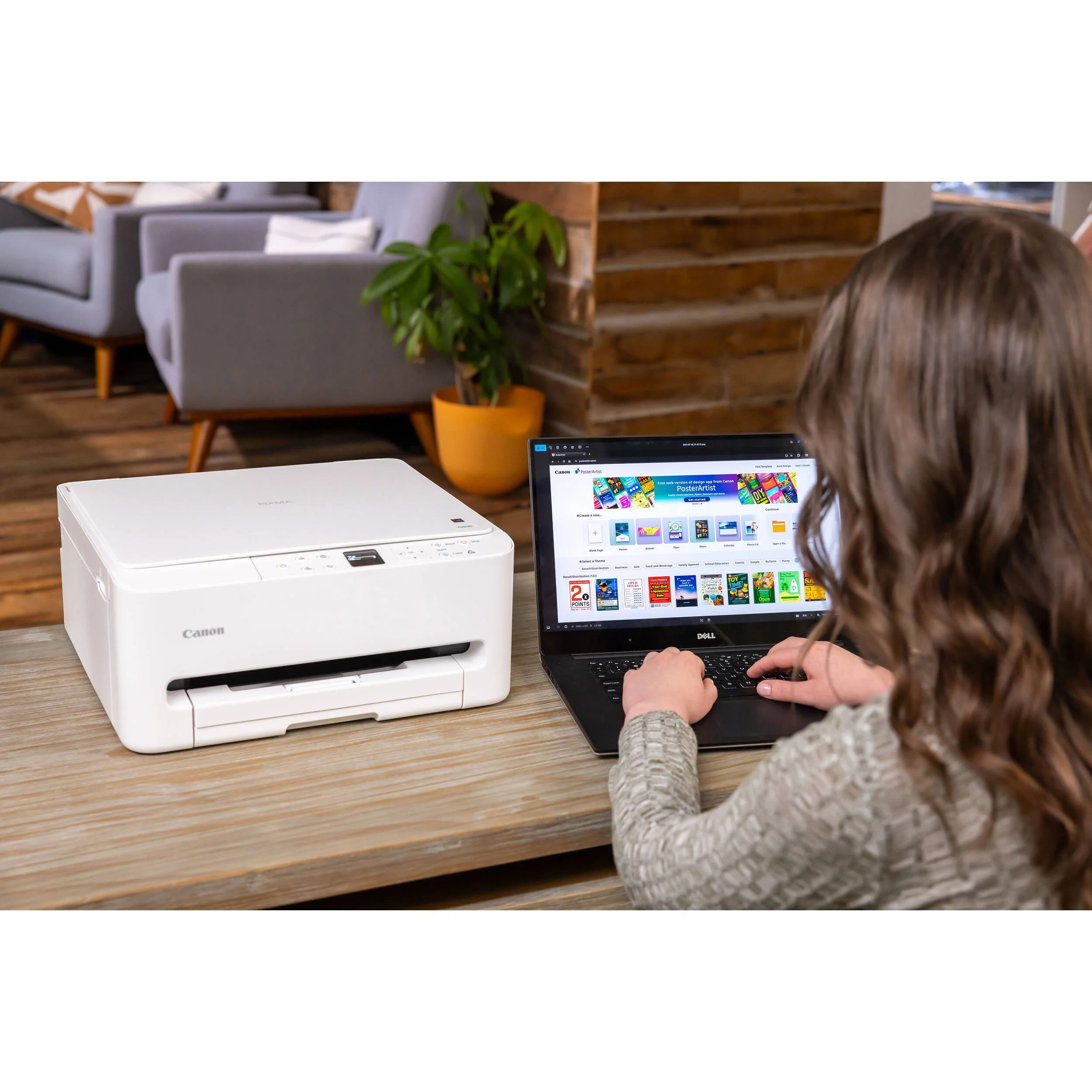 Canon PIXMA TS6520 Wireless Multifunction Inkjet Printer - Image 4