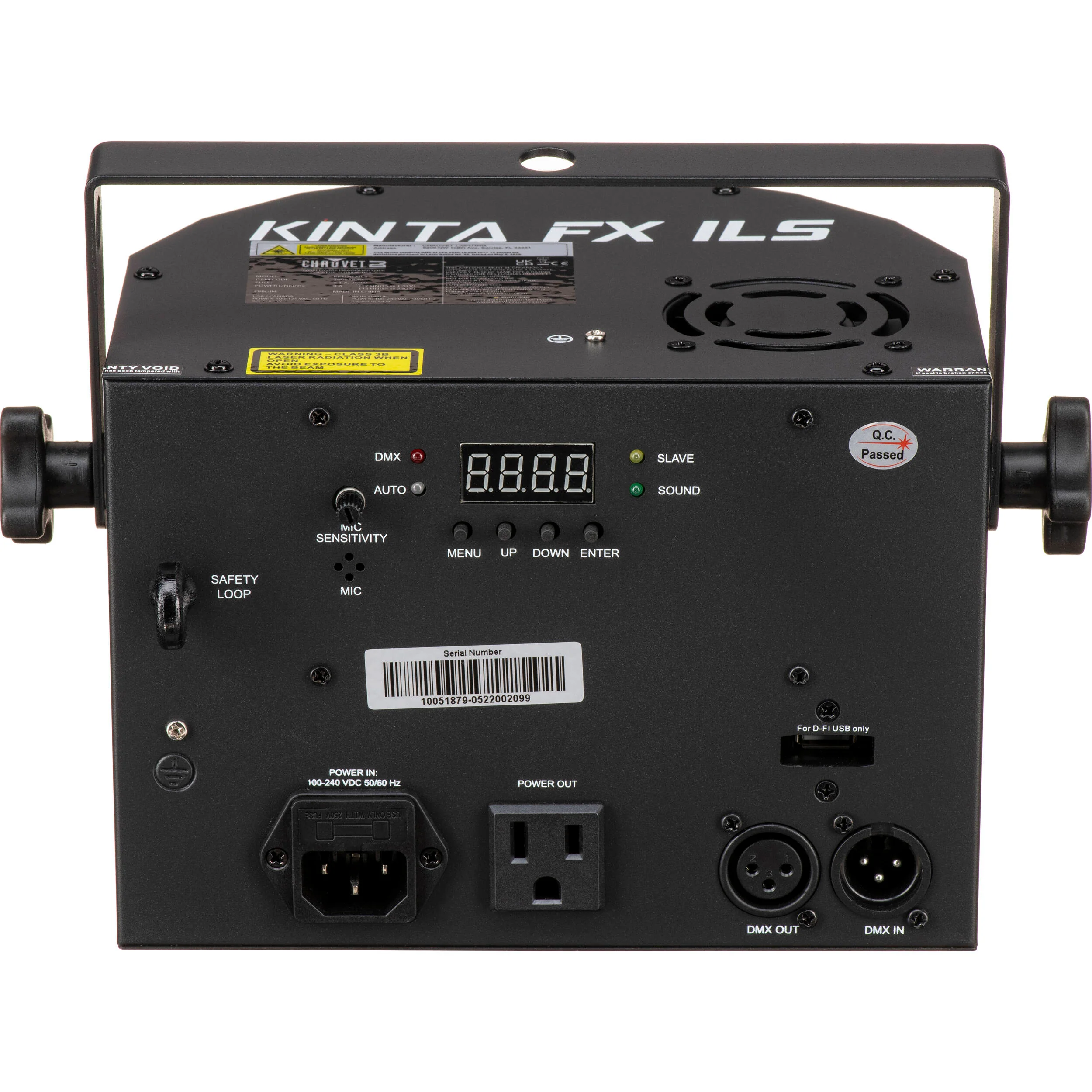 CHAUVET DJ Kinta FX ILS RGBW LED Derby, Laser, LED, Strobe Multi-Effect Fixture - Image 5