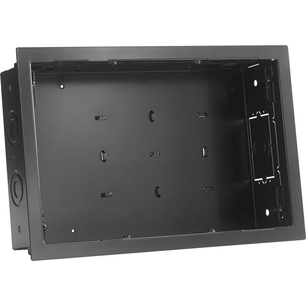 Chief PAC525FC In-Wall Storage Box with Flange and Cover (Black) - Image 3
