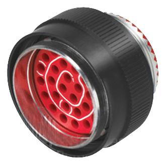 CINCH CONNECTIVITY SOLUTIONS BACC63BP24C43P6H Circular Connector, BACC Series, MIL-DTL-26500 Series, Straight Plug, 43 Contacts