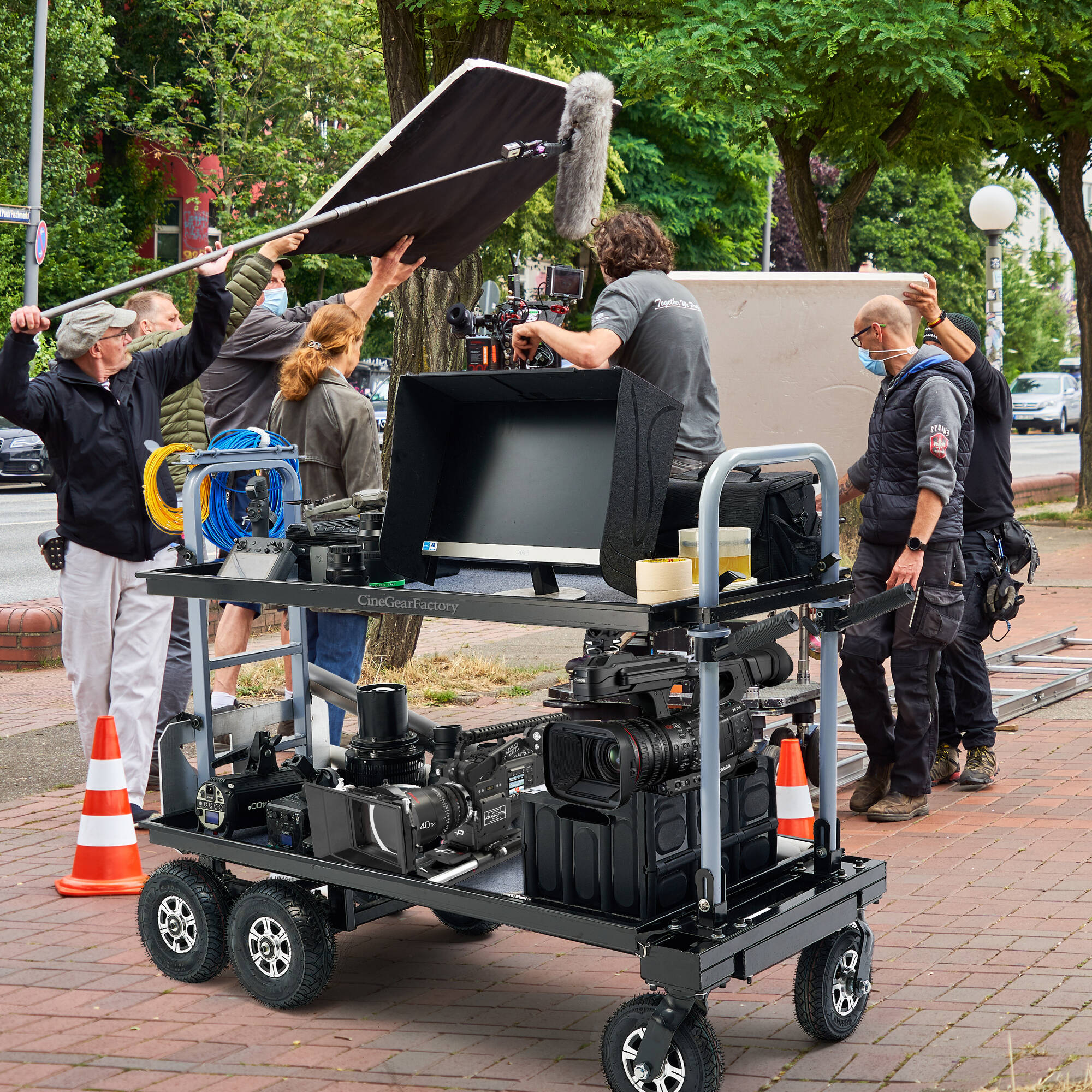 CineGearFactory Magliner Equipment Cart (Medium) - Image 7