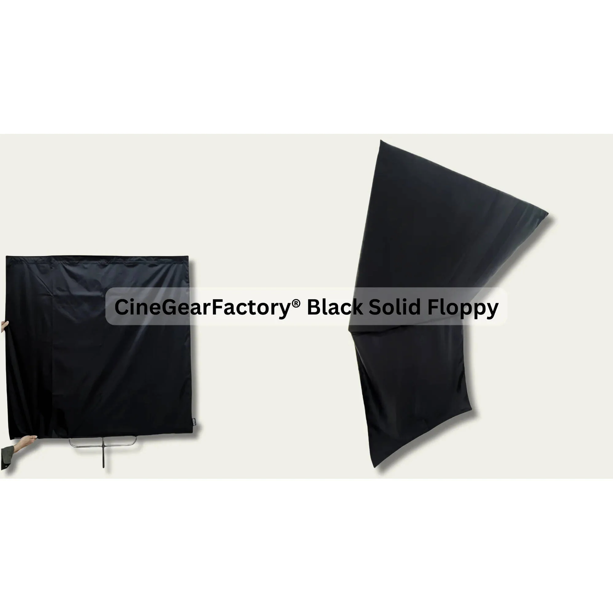 CineGearFactory Solid Black Floppy Flag (35.4 x 47.2") - Image 5