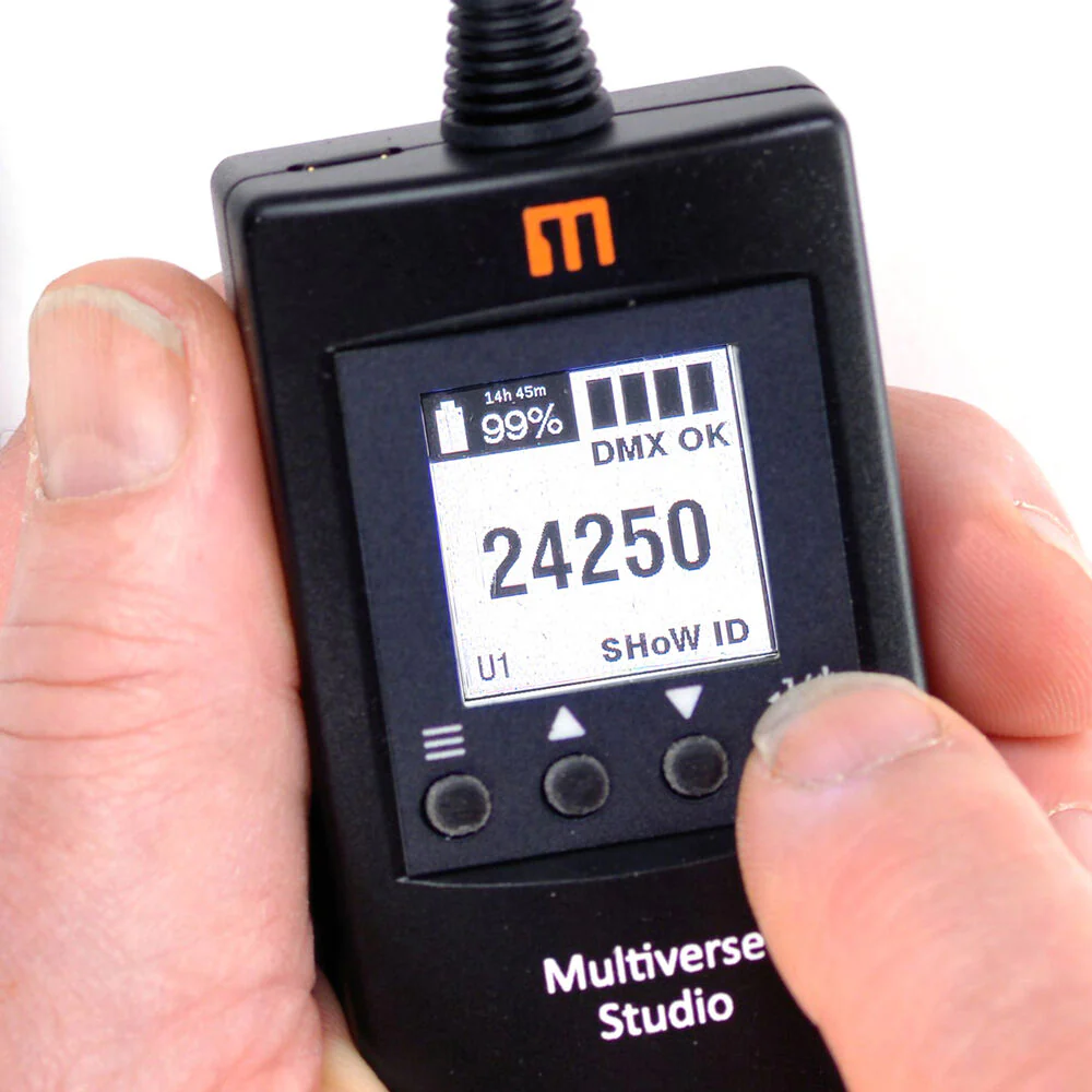 City Theatrical 900 MHz/2.4 GHz Multiverse Studio Receiver (North America Use) - Image 4