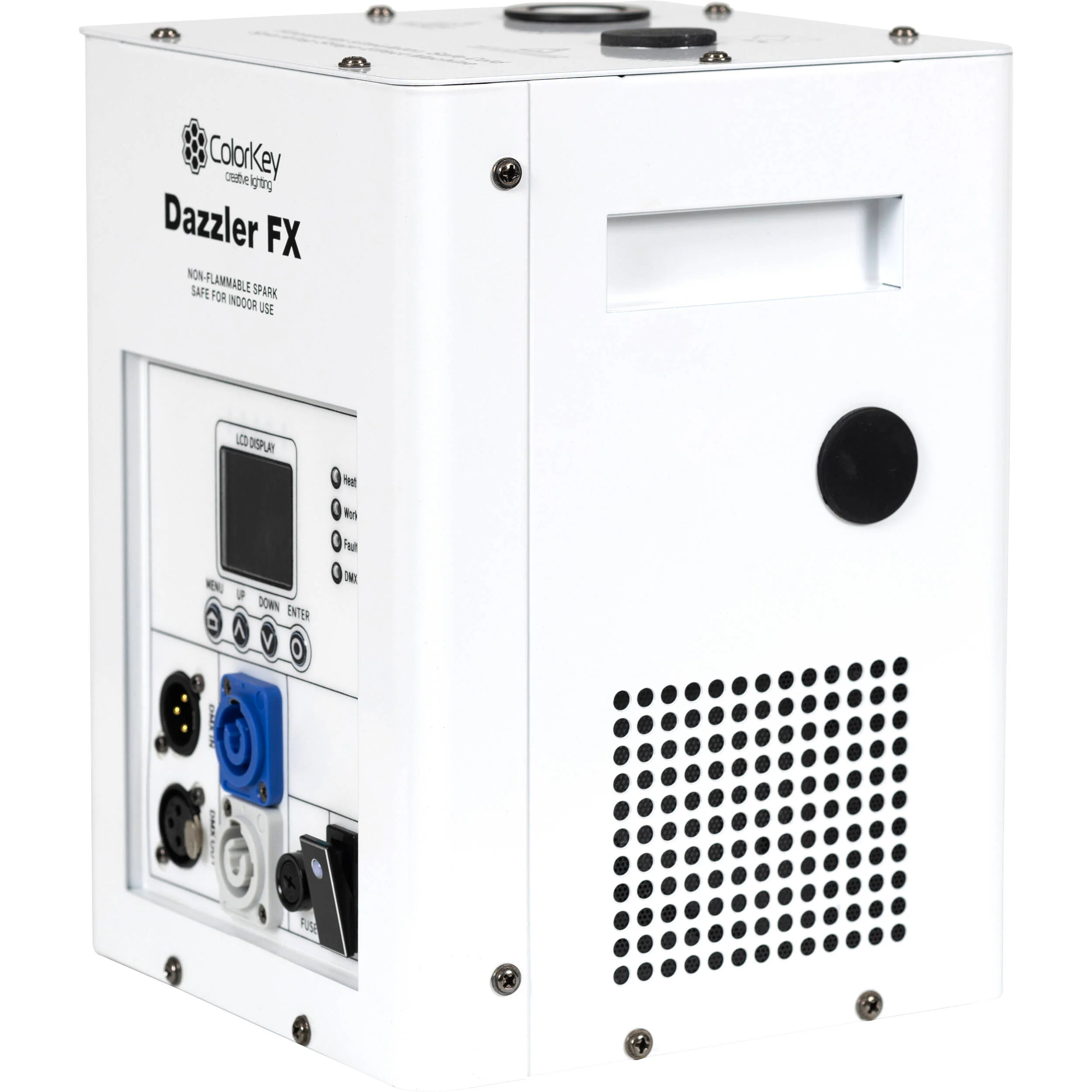 ColorKey Dazzler FX MK2 Cold Spark Machines with Road Case (White, 2-Pack) - Image 6