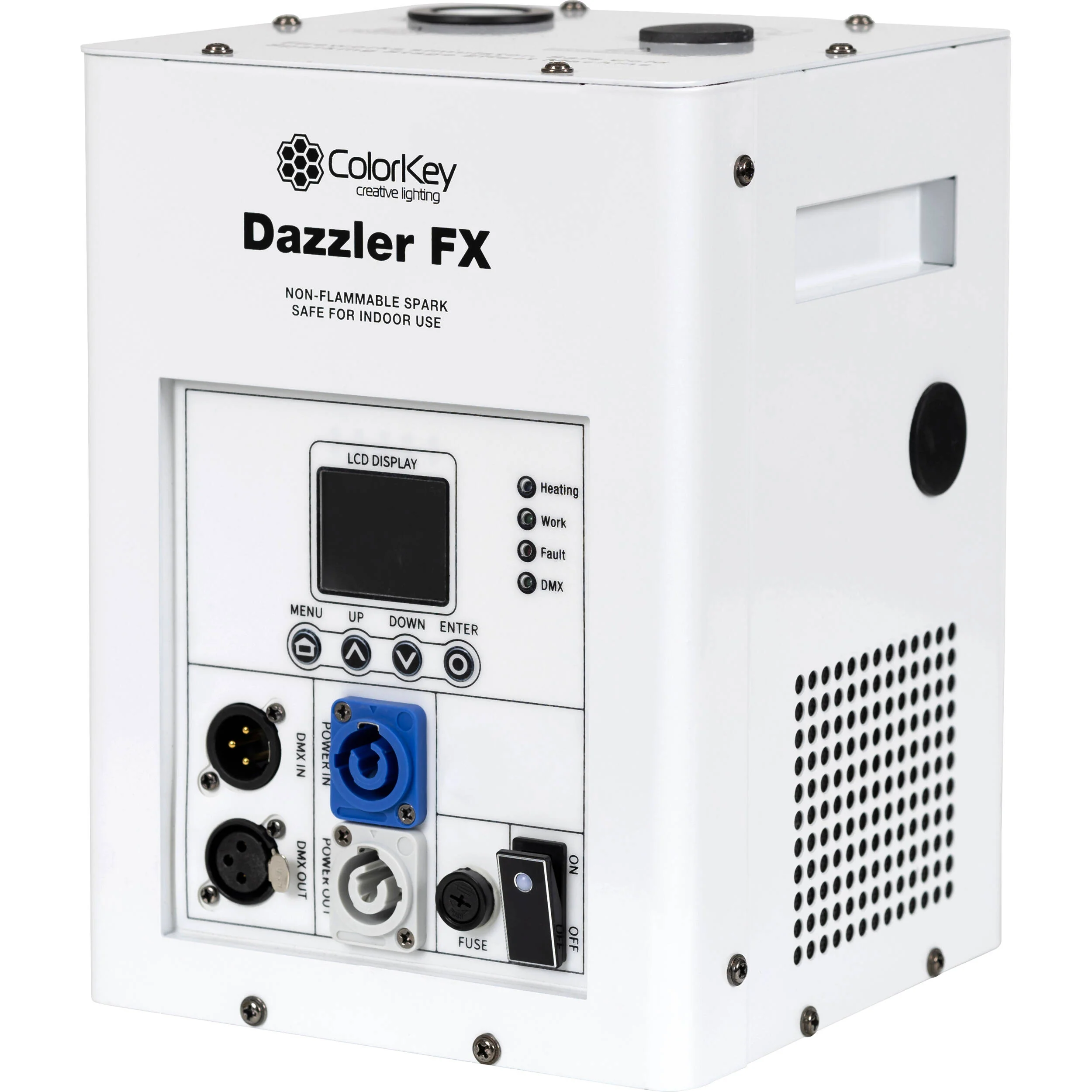 ColorKey Dazzler FX MKII Cold Spark Machine (White) - Image 3