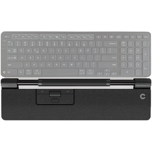 Contour Design SliderMouse Pro Wireless with Slim Wrist Rest (Vegan Leather) - Image 3