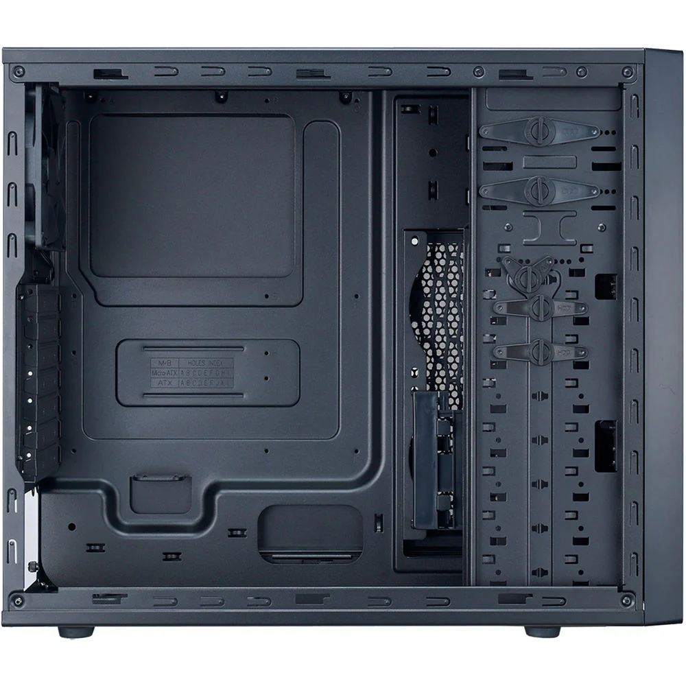 Cooler Master Mid Tower Micro-ATX/ATX Computer Case (Midnight Black) - Image 6