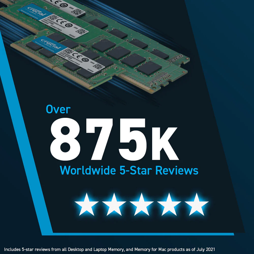 Crucial 32GB DDR5 4800 MHz SO-DIMM Memory Module - Image 6