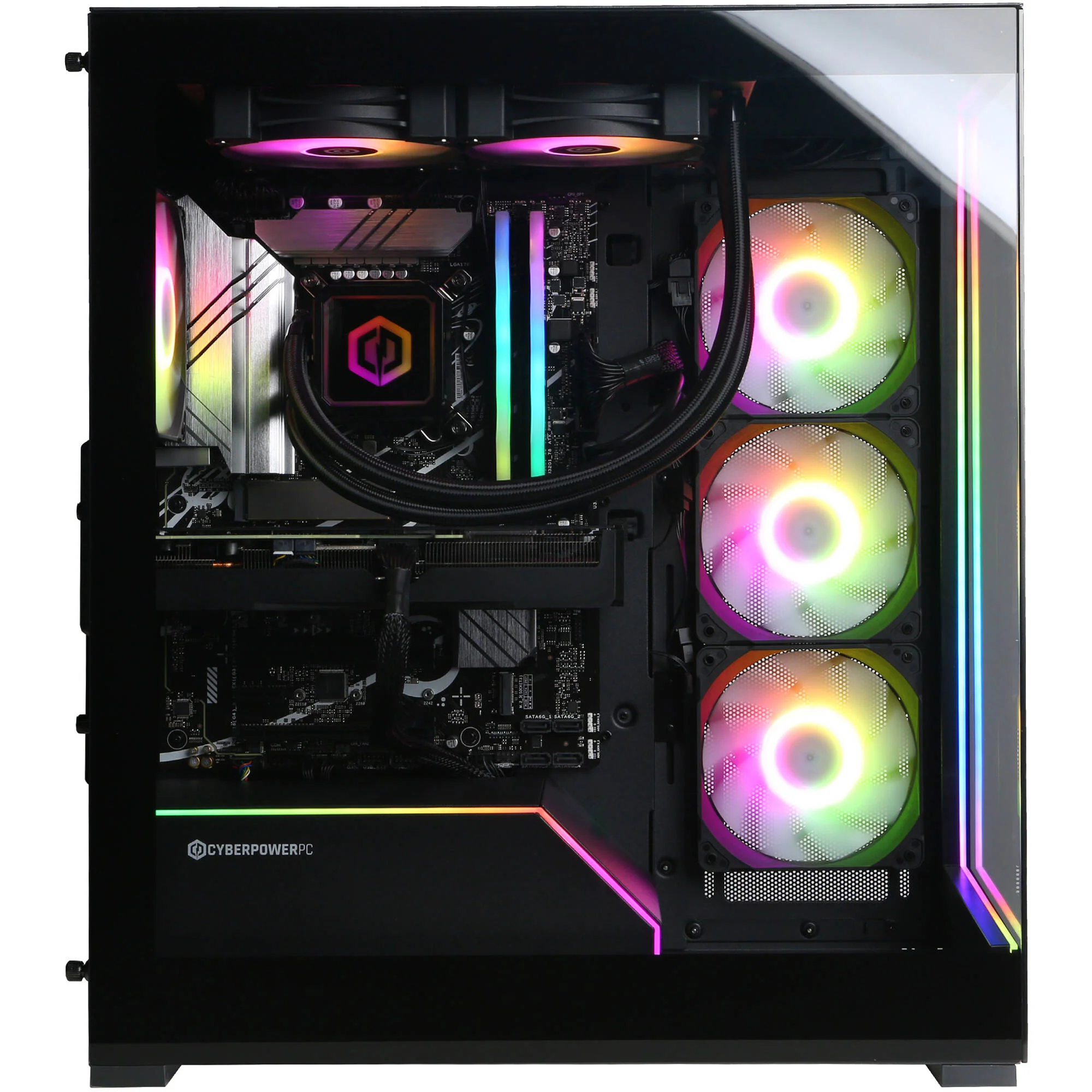CyberPowerPC Gamer Supreme Liquid Cool Desktop Computer (Black) - Image 5