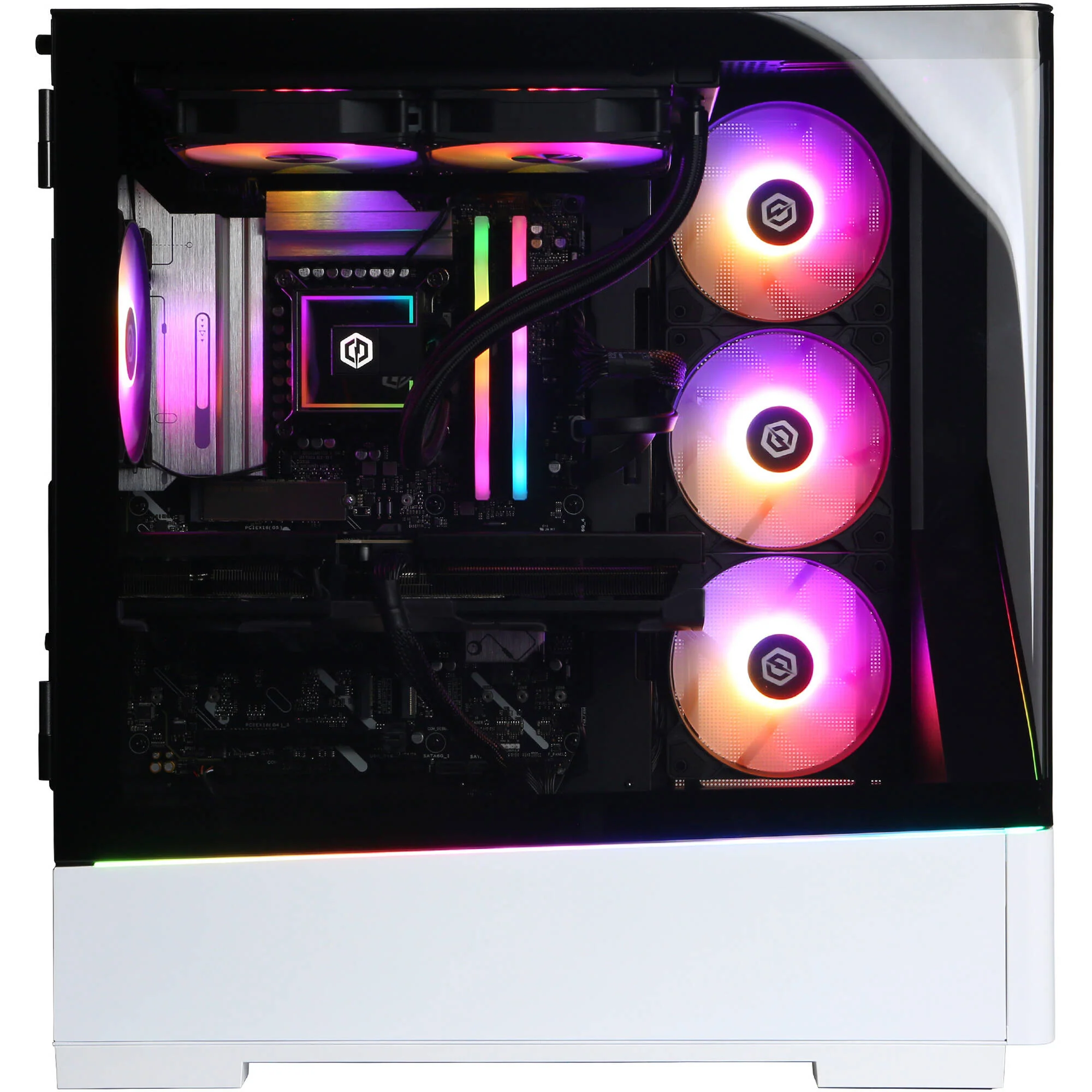 CyberPowerPC Gamer Supreme Liquid Cool Desktop Computer (White) - Image 5