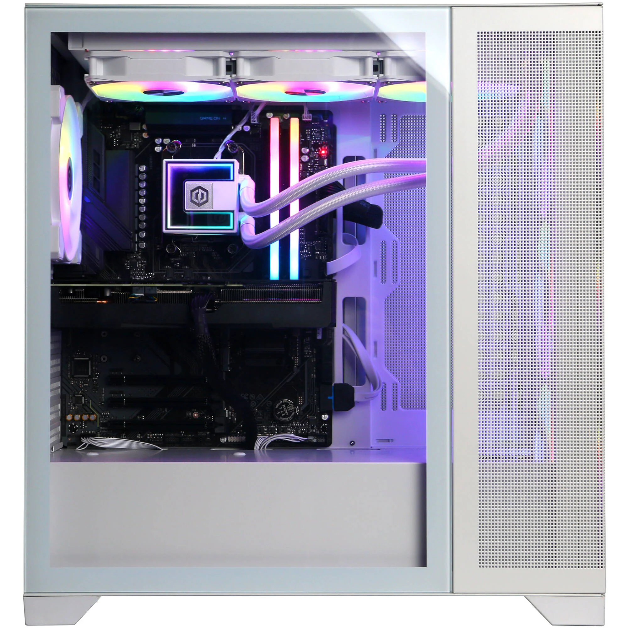 CyberPowerPC Gamer Supreme Liquid Cool Desktop Computer (White) - Image 2