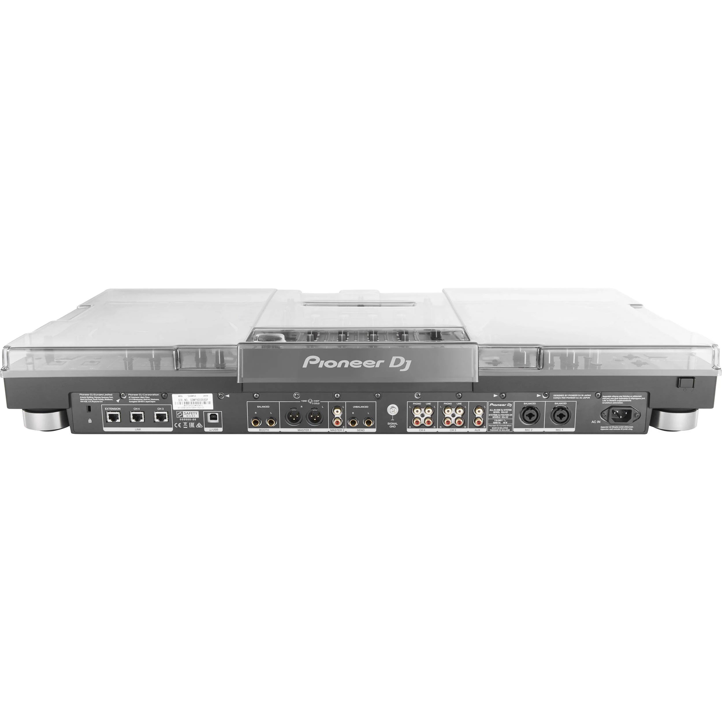 Decksaver Cover for Pioneer XDJ-XZ Controller (Smoked Clear) - Image 6