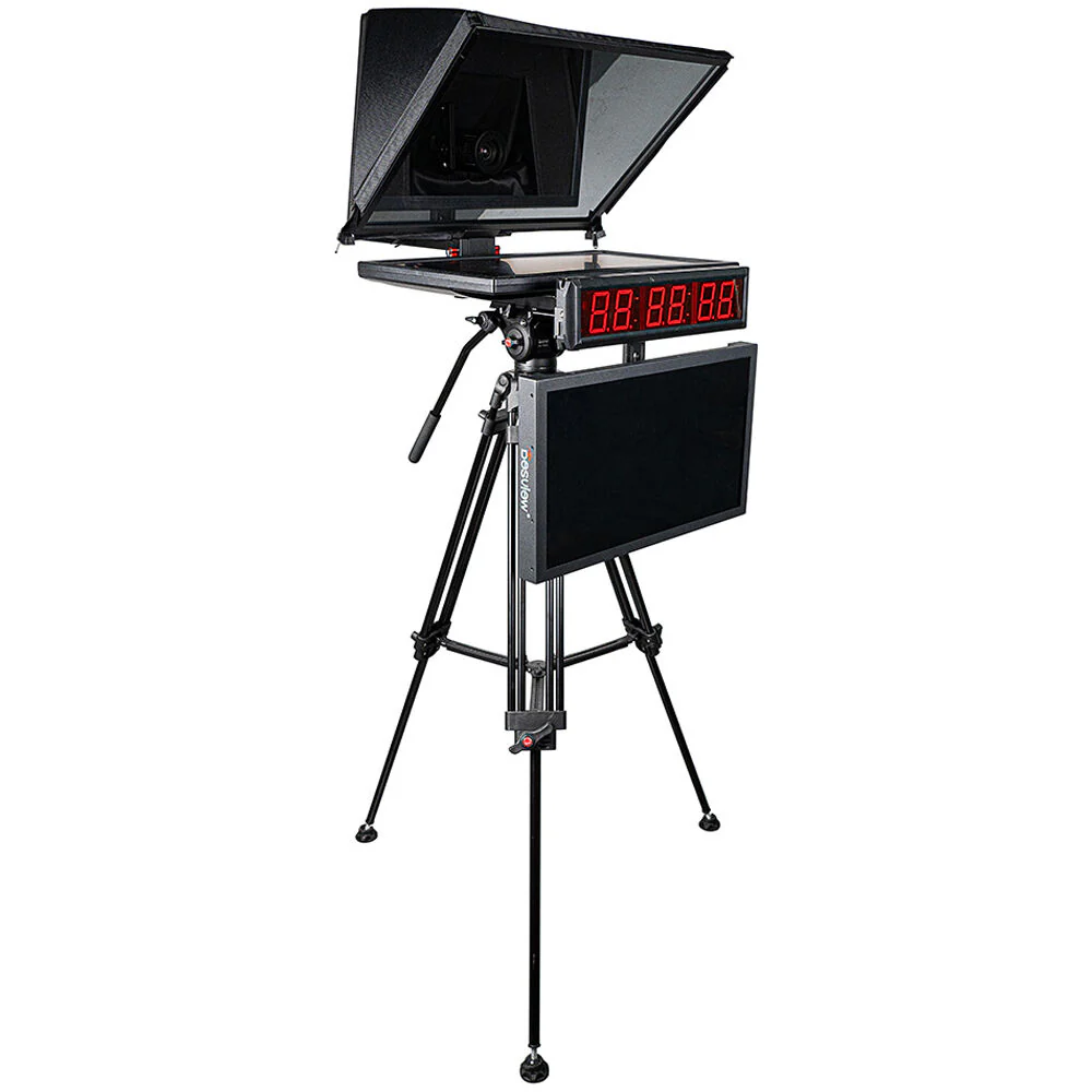 Desview DT24-M Dual-Screen HDMI/3G-SDI High-Bright Teleprompter (24") - Image 7