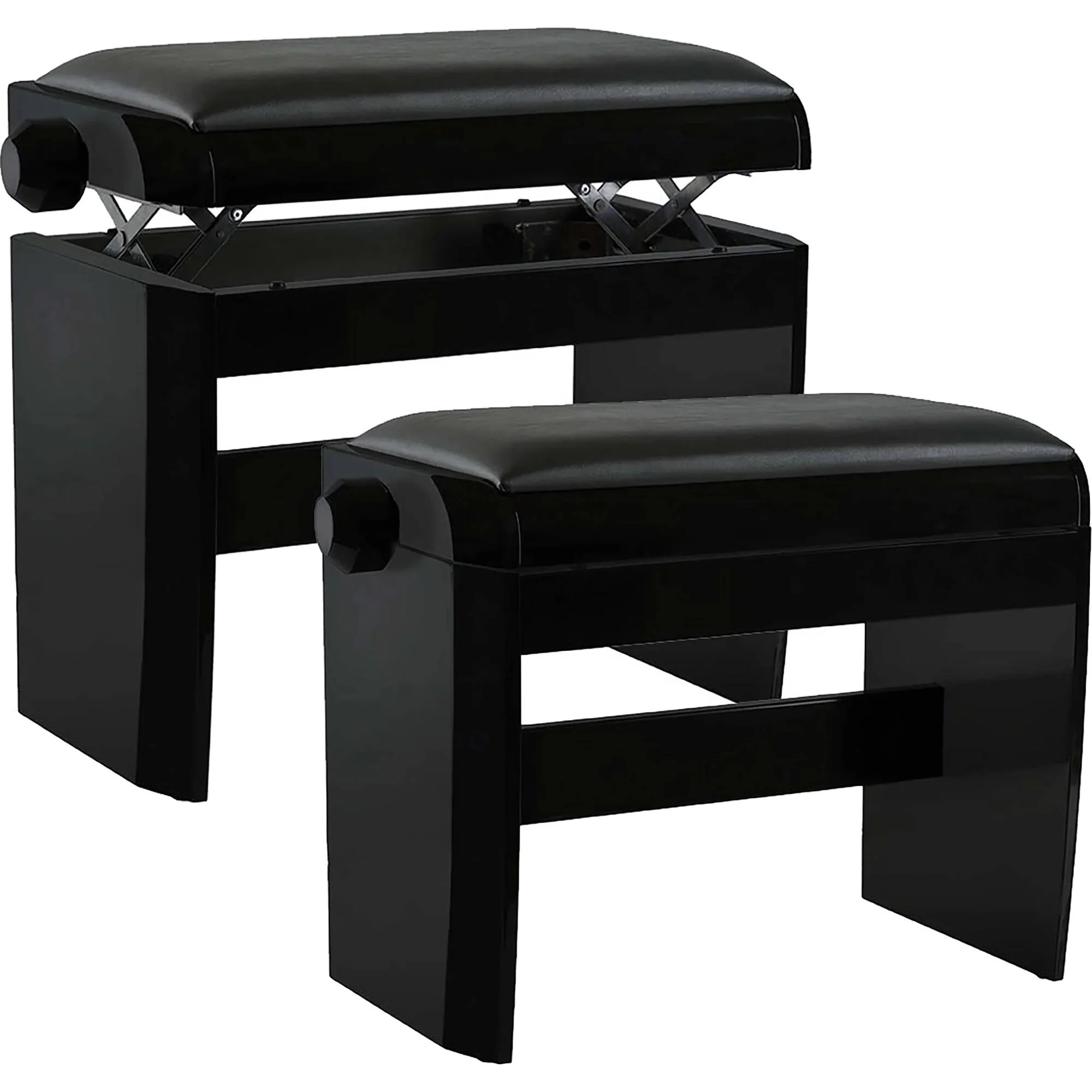 Dexibell Adjustable Piano Bench (Matte Black)