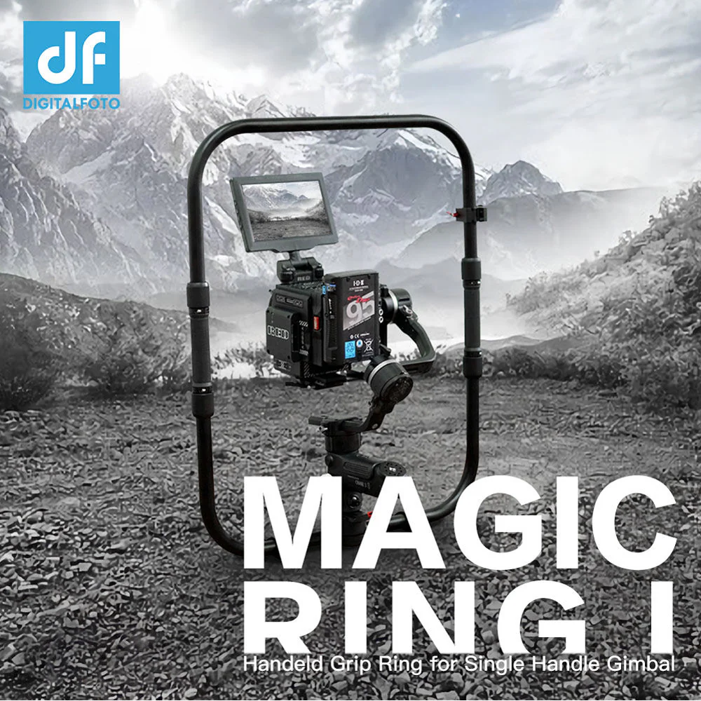 DigitalFoto Solution Limited MAGIC RING I Handheld Gimbal Ring with ARRI-Style Rosette Adapter for Zhiyun CRANE 3S - Image 2